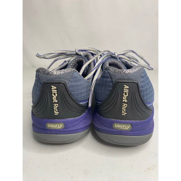 Women's Dark Slate Blue Merrell Trail Running Sneakers Shoe All Out Rush Size 9 - Picture 6 of 14